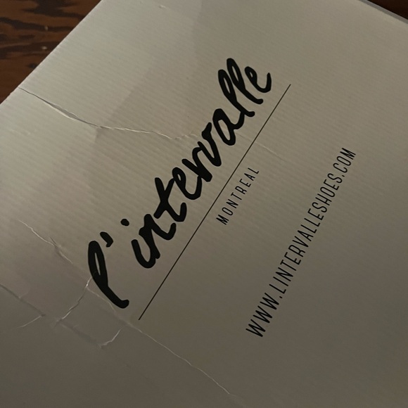 L’intervalle boots Vienne cuir noir size 39 taille 8- black leather boots winter - Picture 5 of 7